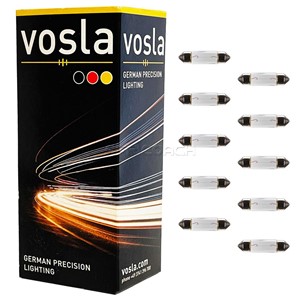 GLOBE VOSLA 12V 10W FESTOON 41mm LENGTH 37314