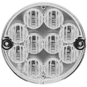 TAILLIGHT ROUND 95mm LED WHITE