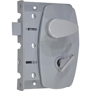 TOILET DOOR LOCK SET GREY FOR MARCOPOLO G7