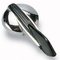 INNER DOOR HANDLE SILVER METAL