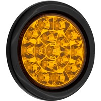 TAILLIGHT TRUCK LED RUBBER AMBER SL