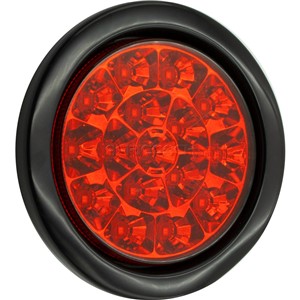 TAILLIGHT TRUCK LED RUBBER RED SL
