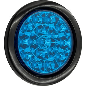 TAILLIGHT TRUCK LED RUBBER BLUE SL