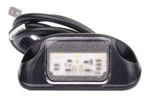 INTERIOR STEP LIGHT BLACK LED