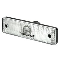 MARKER LIGHT RECTANGULAR 5 LED WHITE 131x35mm