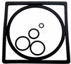 FUEL FILTER GASKET KIT FOR MAN 6pcs