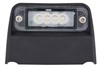 NUMBER PLATE LIGHT 3 LED BLACK 106mm