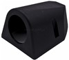 USB CHARGER HOLDER BLACK PLASTIC 1 HOLE