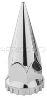 WHEEL NUT COVERS 33mm SPIKED