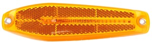 SIDE MARKER LIGHT AMBER TEARDROP