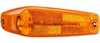 SIDE INDICATOR LIGHT AMBER TEARDROP SLIM