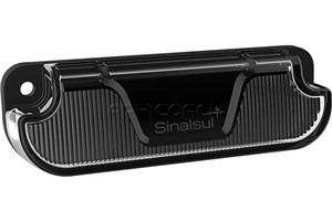 NUMBER PLATE LIGHT BLACK LED 99x32mm