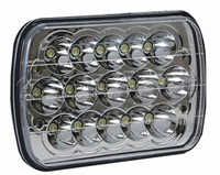 HEADLIGHT NEO 1LE INSERT RECTANGULAR 15 LED 195x140mm
