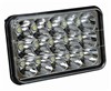 HEADLIGHT NEO INSERT RECTANGULAR 15 LED 168x108mm