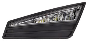 FOGLIGHT LED COMPLETE WITH BLACK FRAME LH
