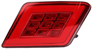 TAILLIGHT SQUARE RED LED UNIVERSAL LH