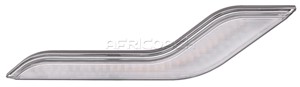TAILLIGHT L-SHAPE MODULAR WHITE SEQUENTIAL LED INDICATOR LH