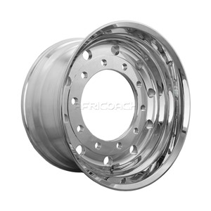 ALUMINIUM WHEEL DOUBLE POLISHED 22.5 x 11.75
