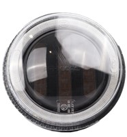 HEADLIGHT COMBO 90mm LED DRL, INDICATOR &amp; PL ANGEL EYE