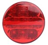 TAILLIGHT ROUND 65mm LED RED 2 PIN