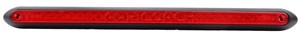 HIGH LEVEL BRAKE LIGHT WITH BLACK FRAME 350mm 24V