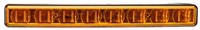MARKER LIGHT RECT 165x20 LED AMBER