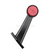 TRAILER LIGHT RUBBER ARM LED RED/WHITE RHS SL