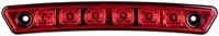 REAR MARKER LIGHT RED CURVED 6 LED FOR IRIZAR i8