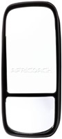 MIRROR HEAD WITH BLIND SPOT ELECTRIC LH 465x132mm