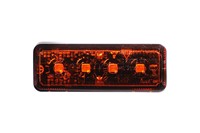 MARKER LIGHT RECT 70x26 LED AMBER