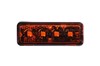 MARKER LIGHT RECT 70x26 LED AMBER