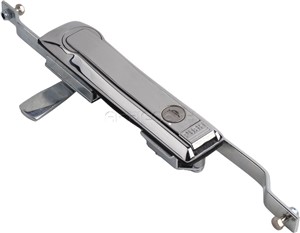 SWING HANDLE LOCK FULL CHROME PLATED FULL METAL L54mm 007-11-11-M1-03-