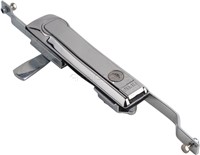 SWING HANDLE LOCK FULL CHROME PLATED FULL METAL L54mm 007-11-11-M1-03-